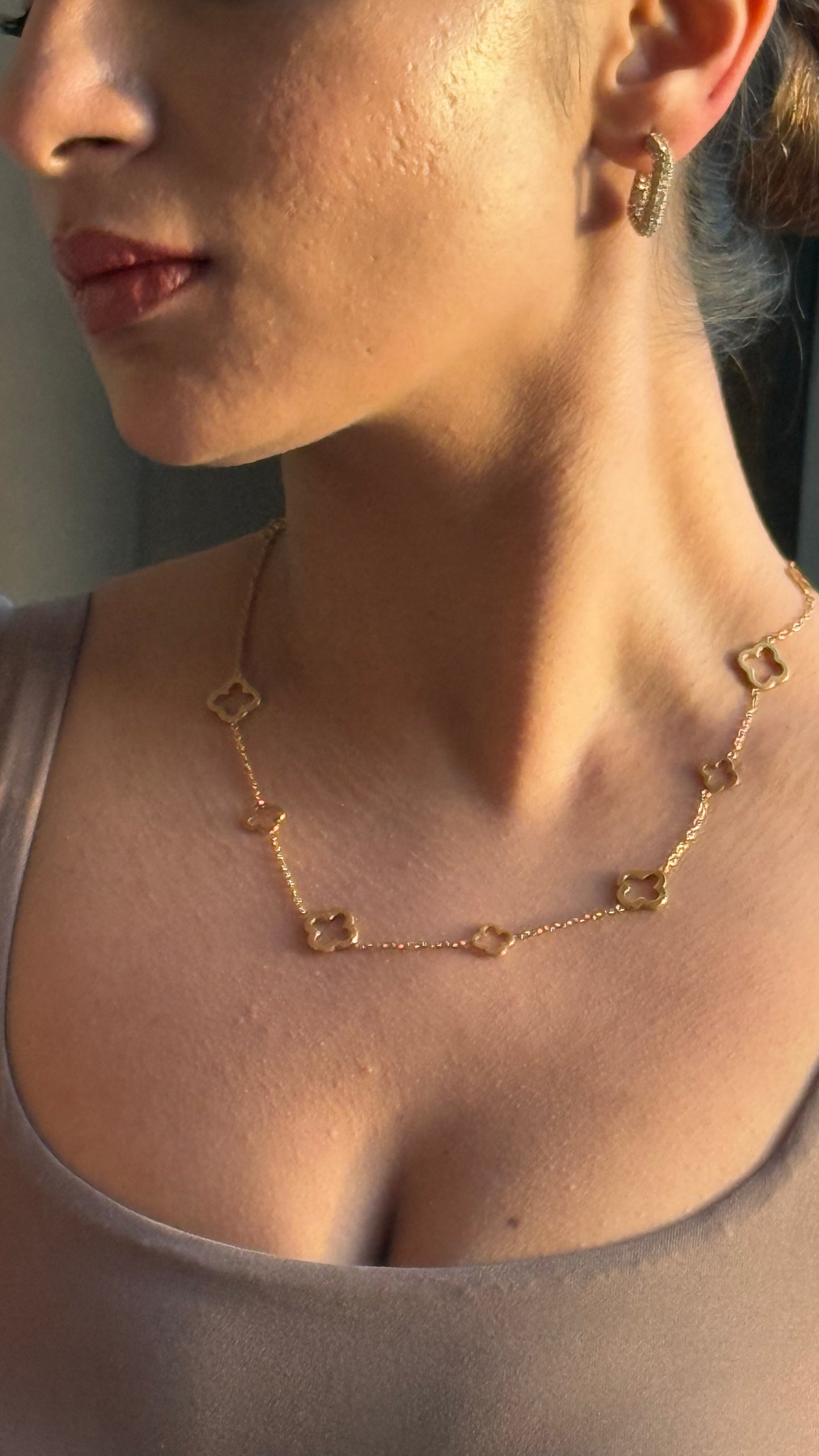 FLEUR LARGE CHAIN