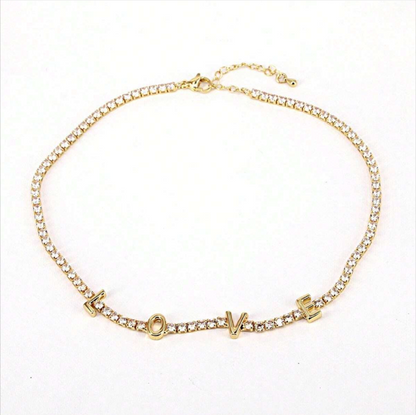 LOVE TENNIS CHOKER